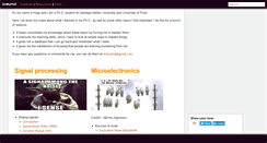 Desktop Screenshot of onmyphd.com